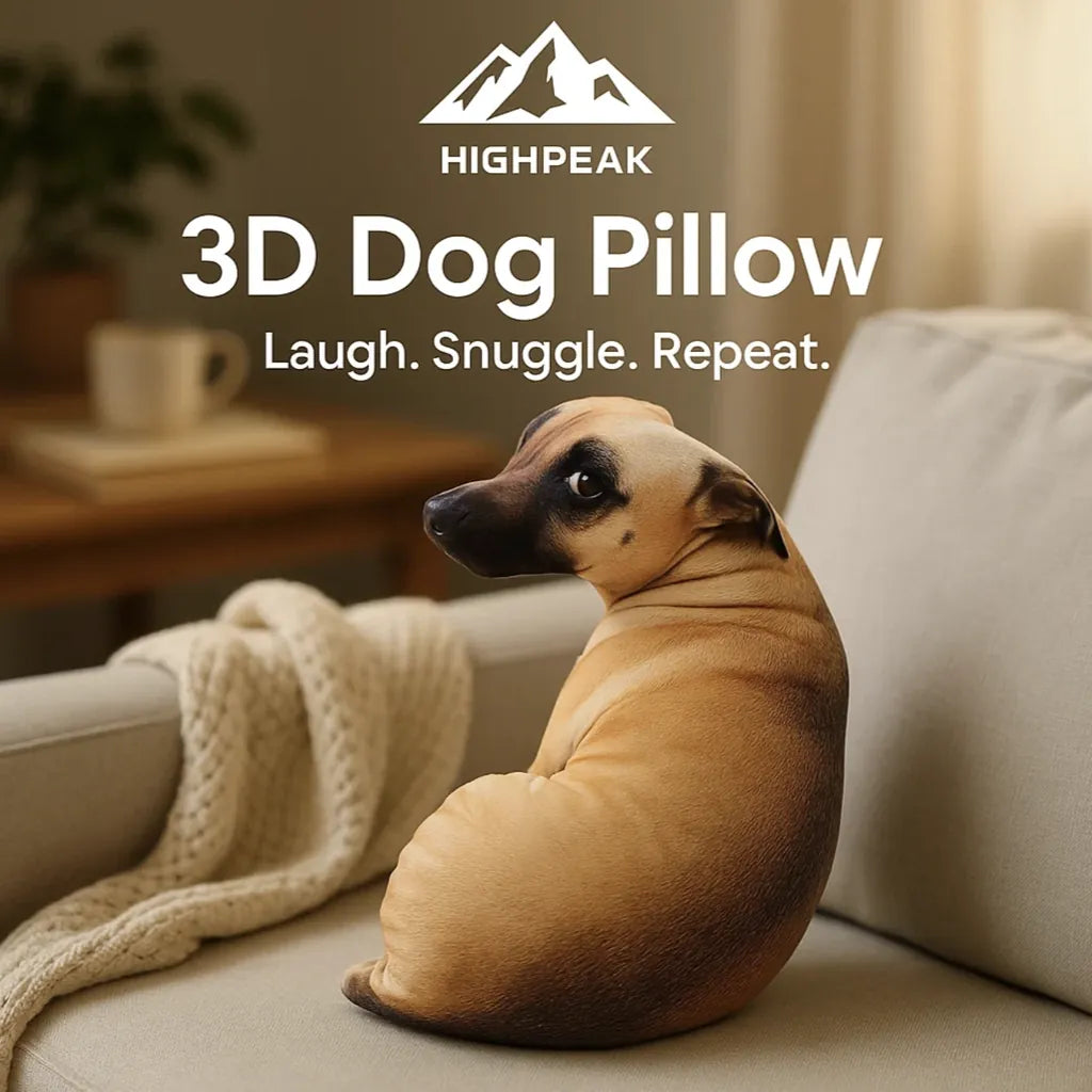 3D Dog Pillow - Meme