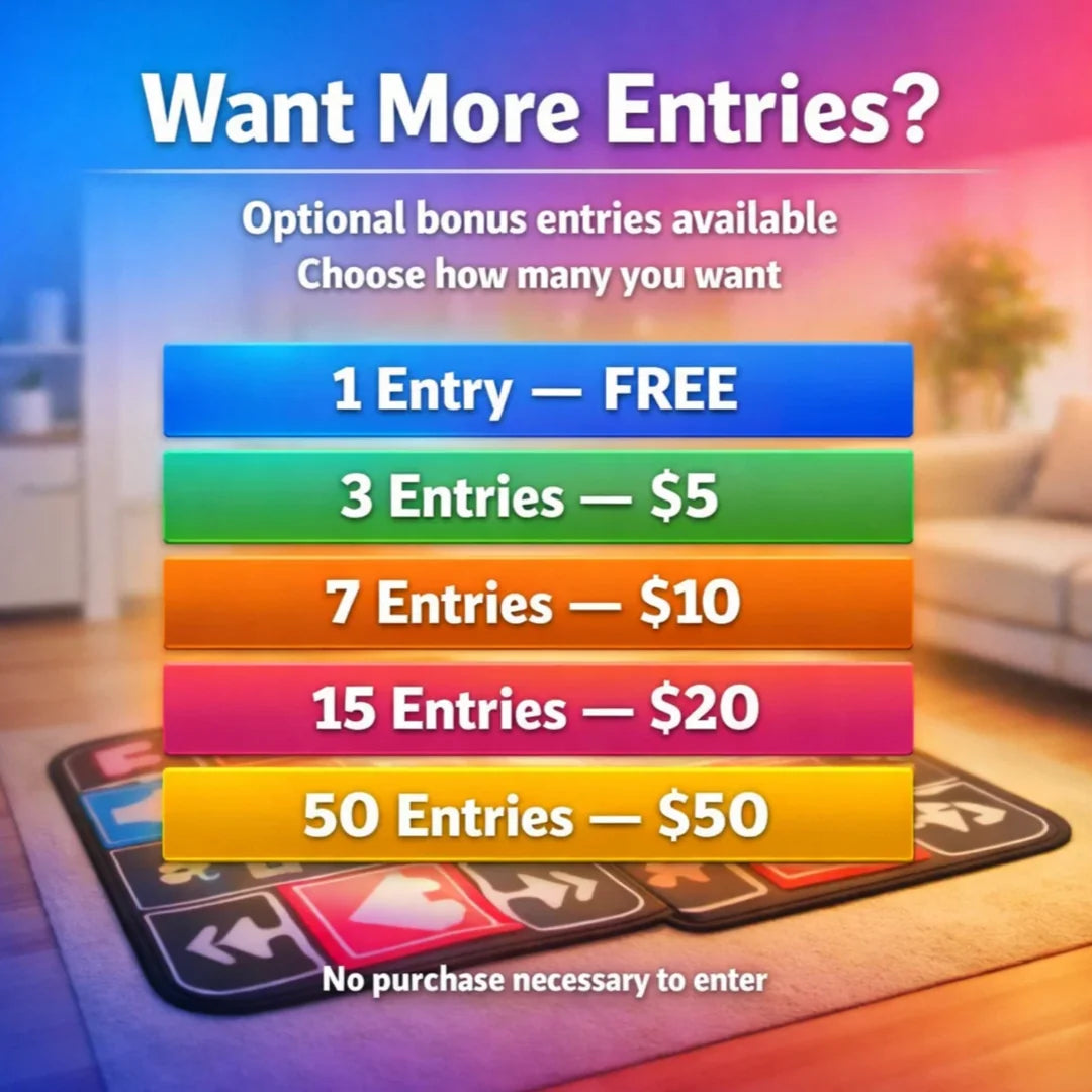 Double Dance Mat Game - Raffle