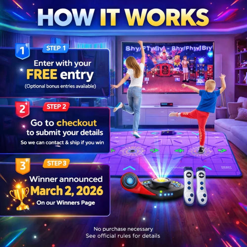 Double Dance Mat Game - Raffle