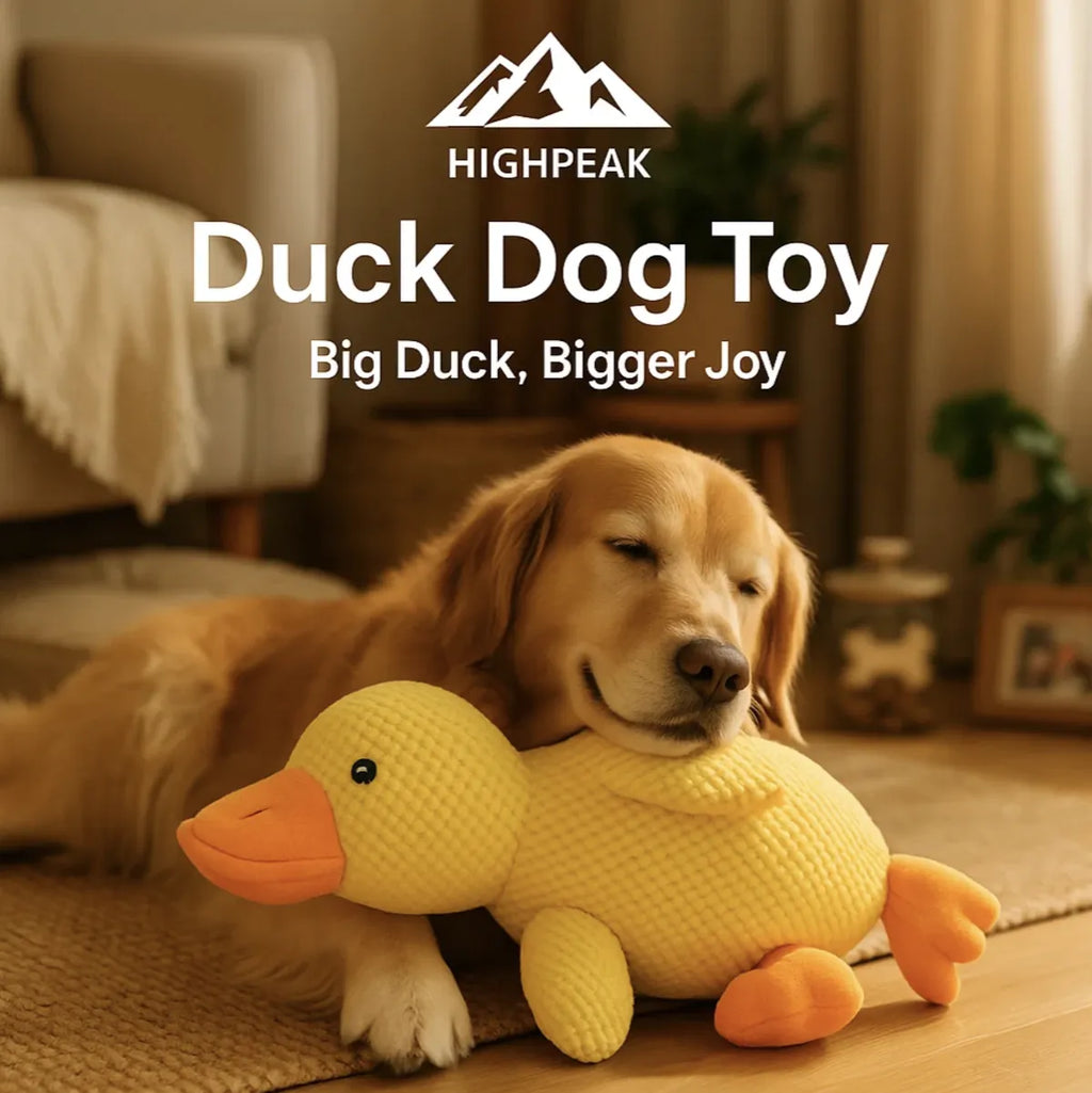 Duck Plush Dog Toy