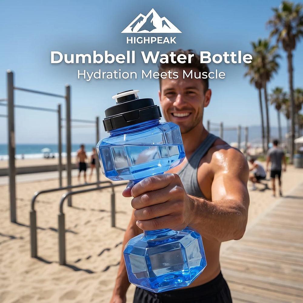 Dumbbell Water Bottle