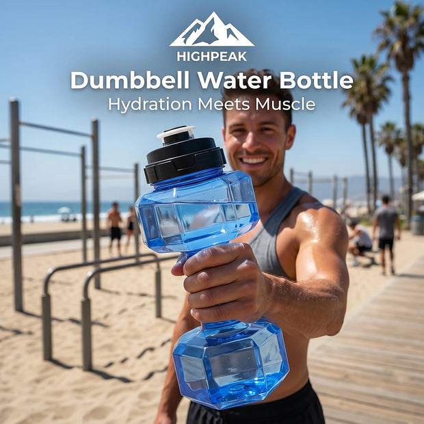 Dumbbell Water Bottle