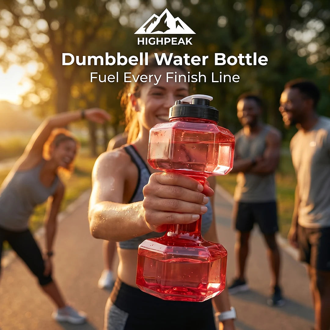 Dumbbell Water Bottle