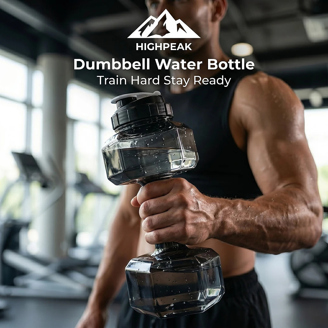Dumbbell Water Bottle