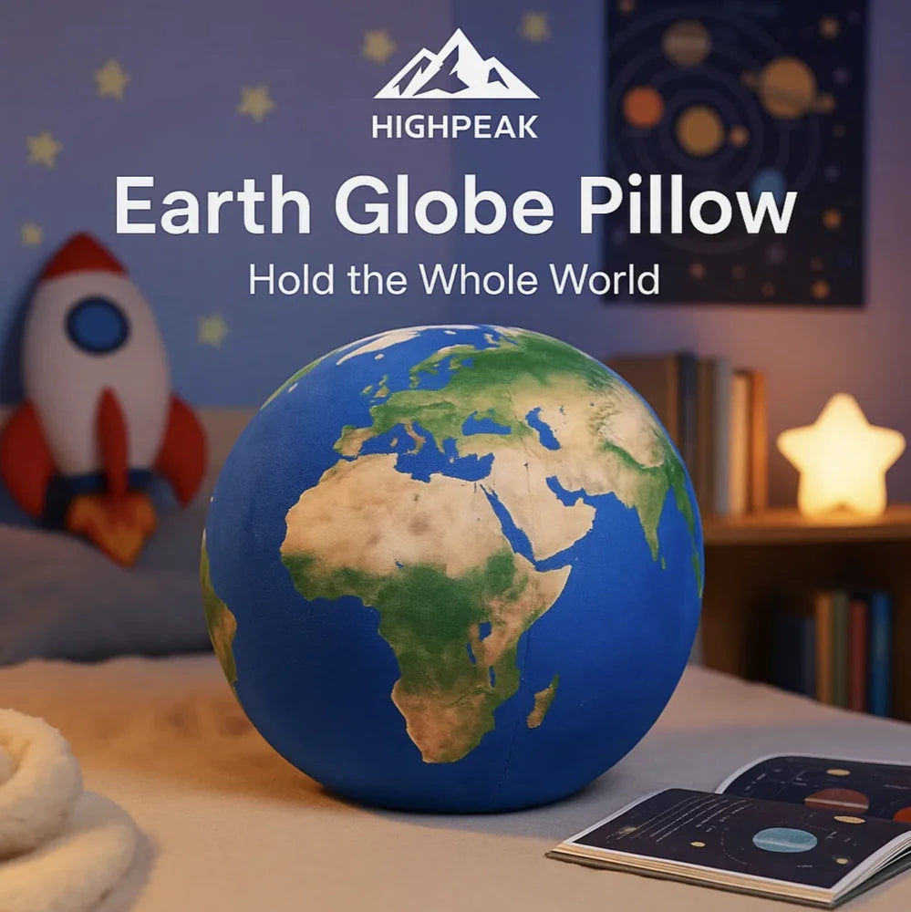 Earth Globe Pillow