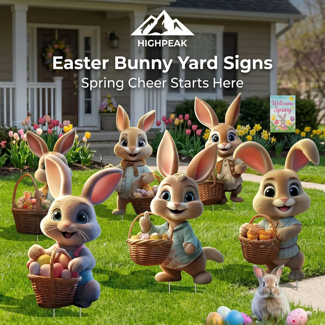 Easter Bunny Yard Signs