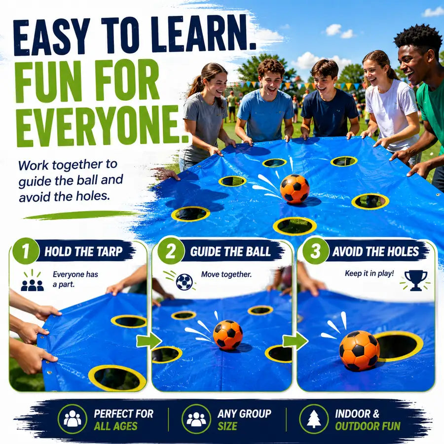 Teamwork Hole Tarp Game