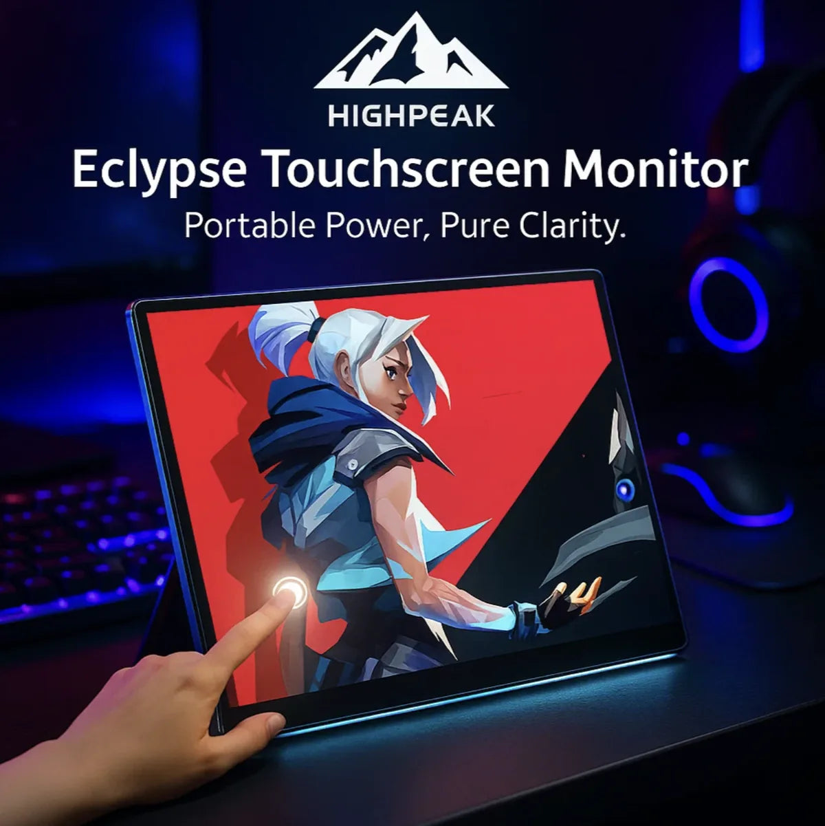Eclypse Portable Touchscreen Monitor