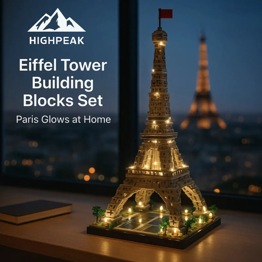 Eiffel Tower Building Blocks Set