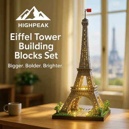 Eiffel Tower Building Blocks Set