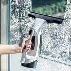 Electric Glass Cleaner portable handheld design for windows, mirrors, and shower doors