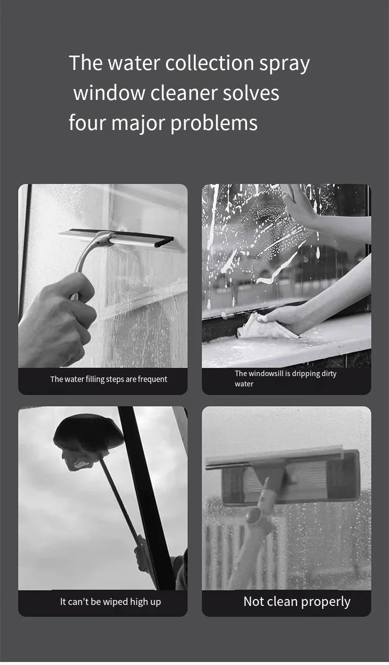 Electric Glass Cleaner designed for refreshing mirrors and smooth glass surfaces