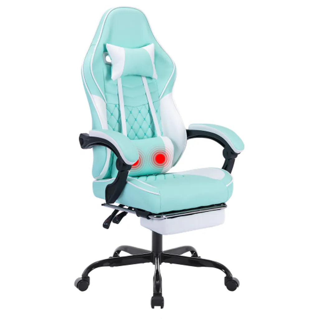 Gaming Chair with Footrest
