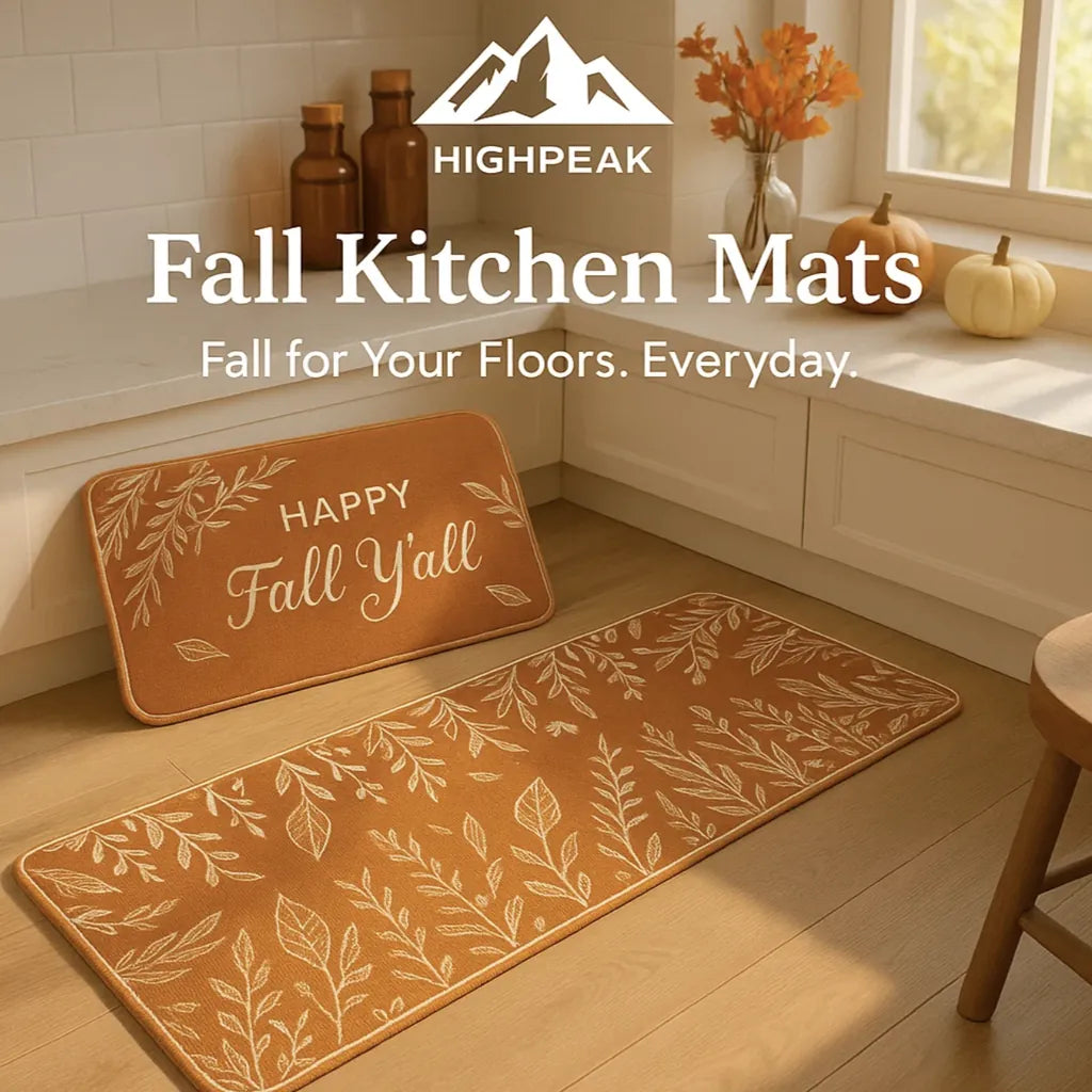 Fall Kitchen Mats (Set of 2)