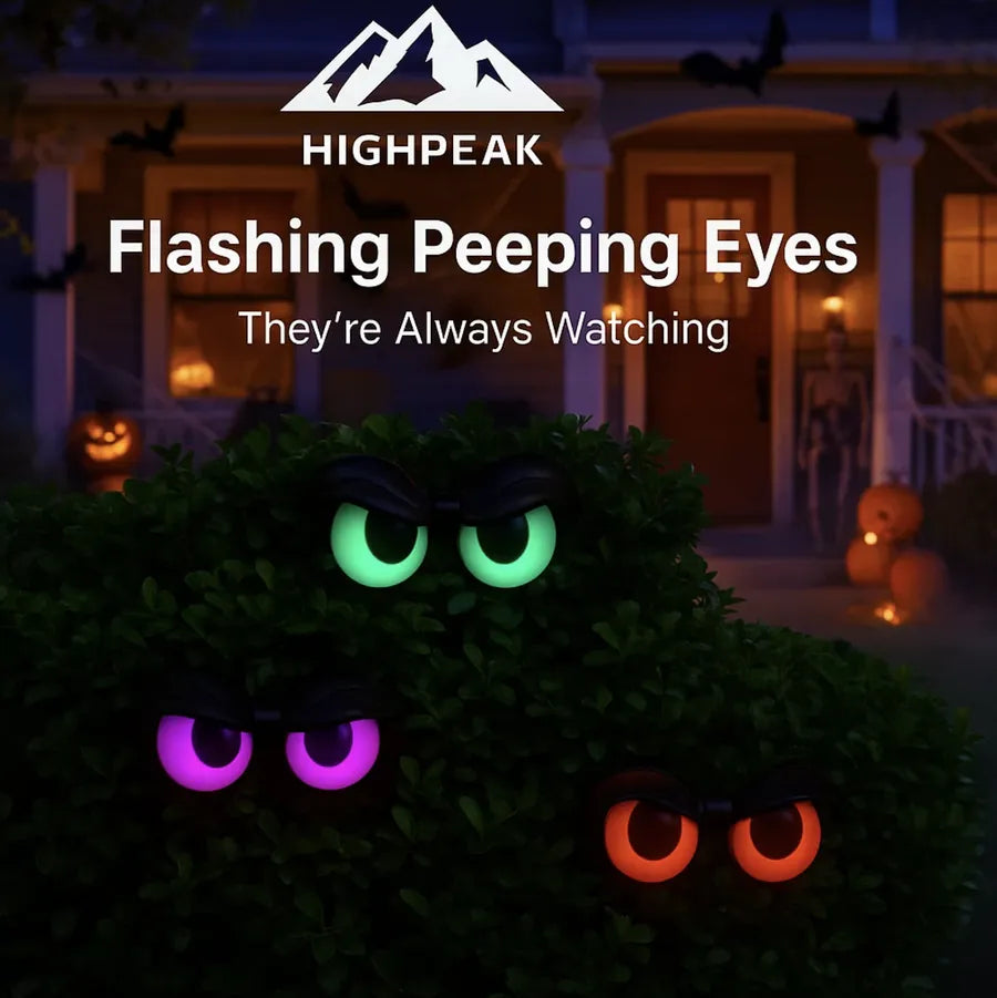 Flashing Peeping Halloween Eyes