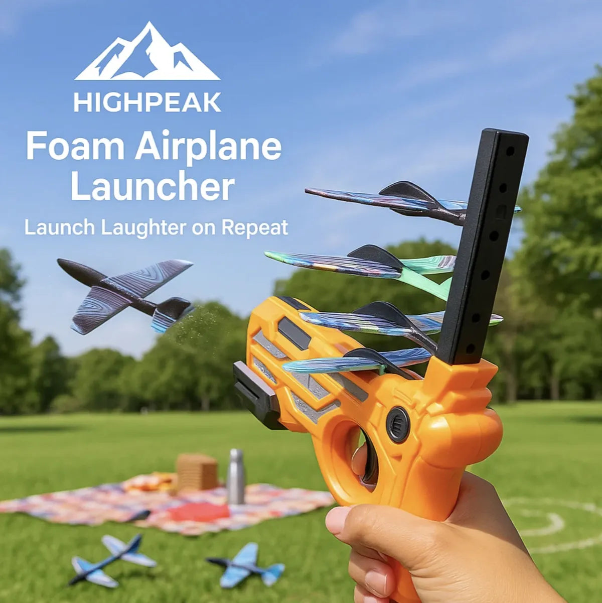 Foam Airplane Launcher