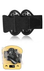 Foot Arch Support Pads pair shown together above the compact packaged product presentation