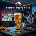 Football Trophy Glass
