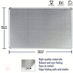 Funny Chicken Warning Sign reverse-side diagram showing corner mounting holes and folded metal edges