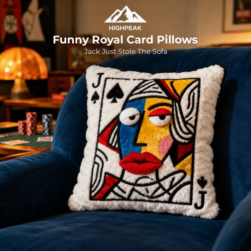 Funny Royal Card Pillows
