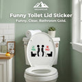 Funny Toilet Lid Sticker