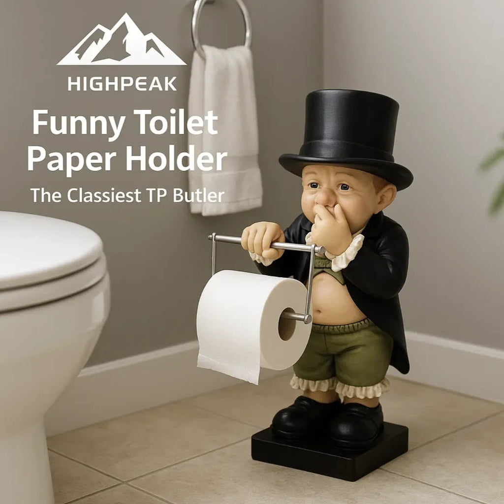 Funny Gentleman Toilet Paper Holder