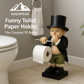 Funny Gentleman Toilet Paper Holder