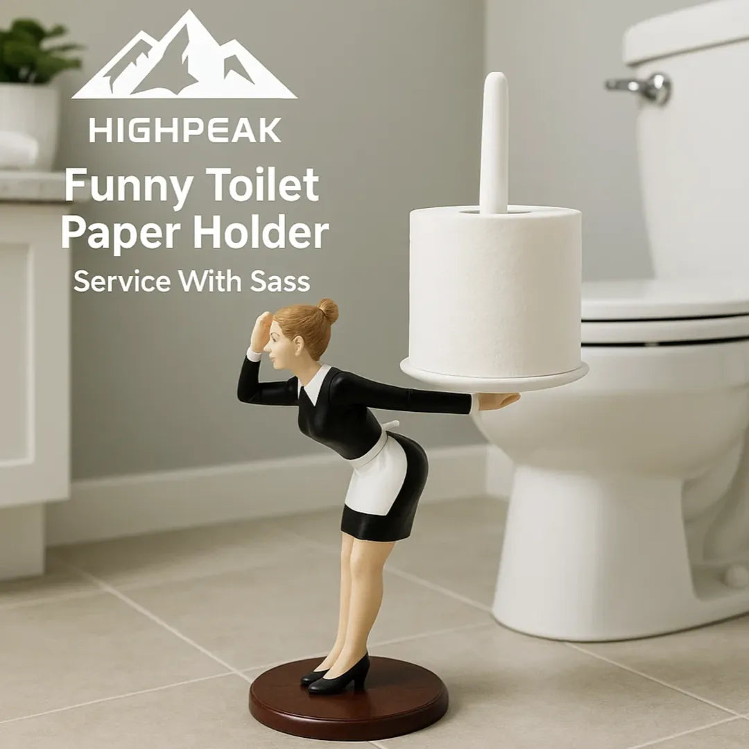 Funny Gentleman Toilet Paper Holder