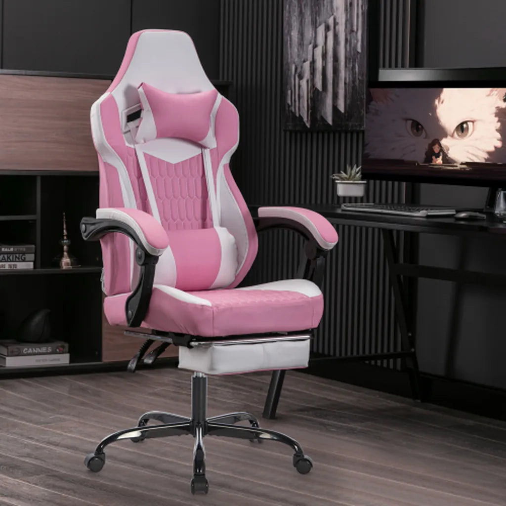 Gaming Chair with Footrest