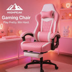 Gaming Chair with Footrest