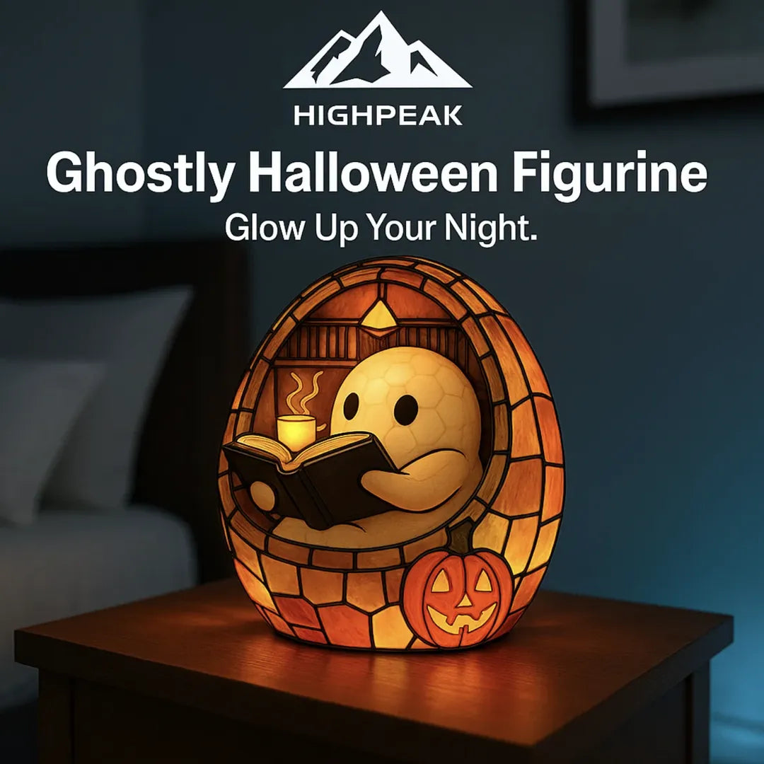 Ghostly Halloween Figurine
