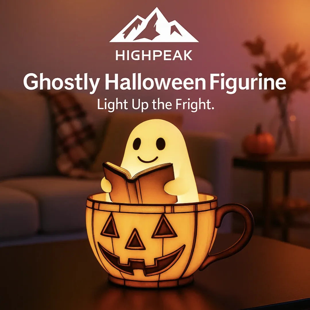 Ghostly Halloween Figurine