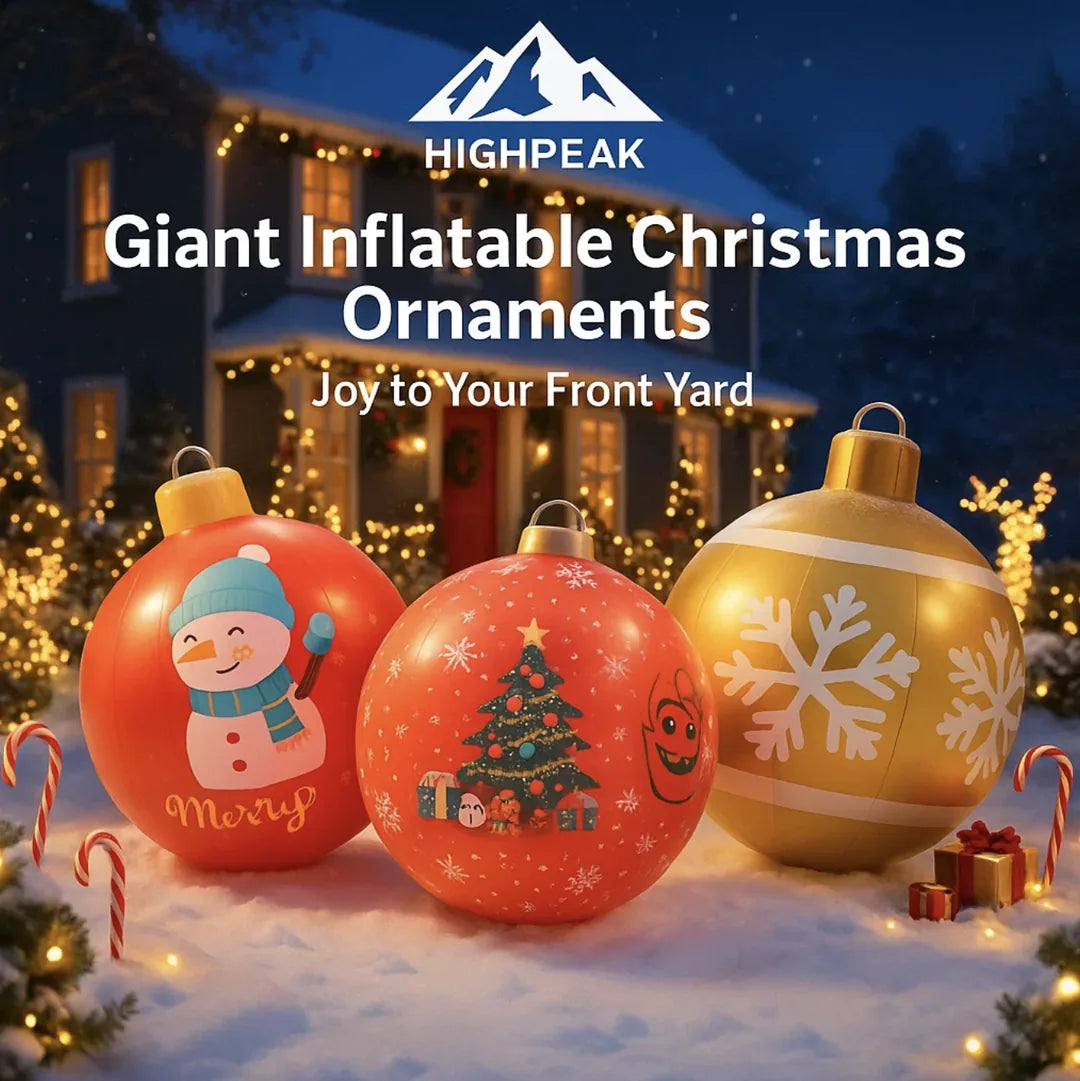 Giant Inflatable Christmas Ornaments