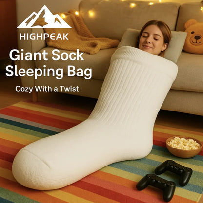 Giant Sock Sleeping Bag