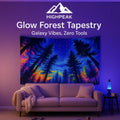 Glow Forest Tapestry