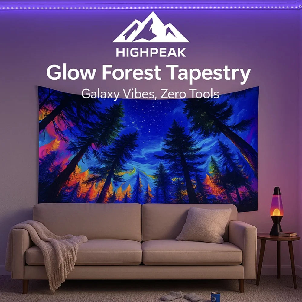 Glow Forest Tapestry