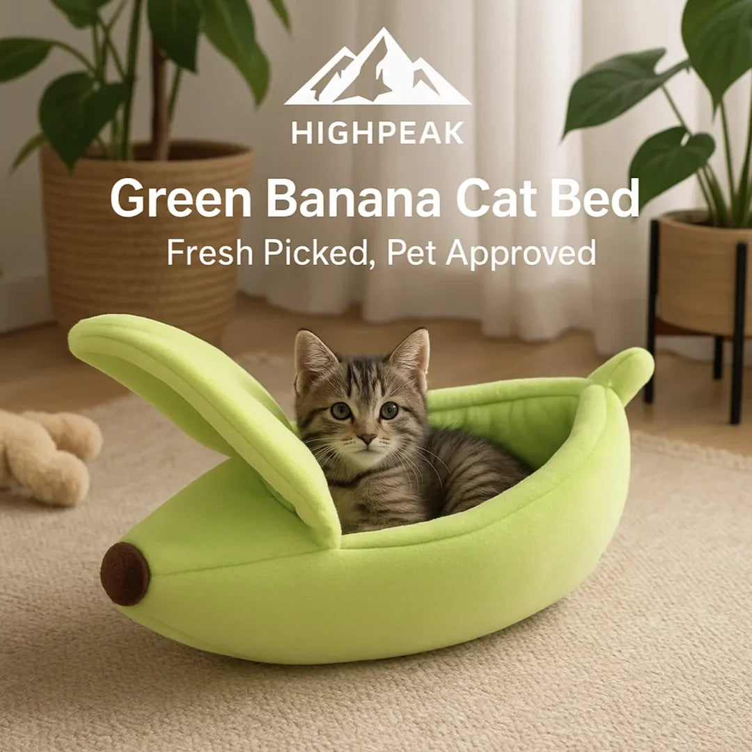 Banana Cat Bed House