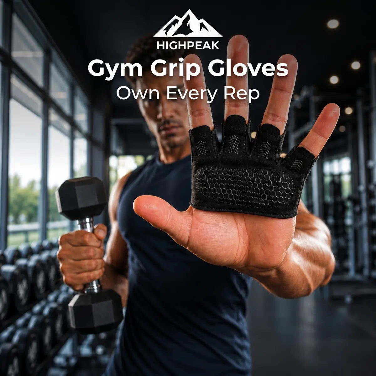 HighPeak Gym Grip Gloves