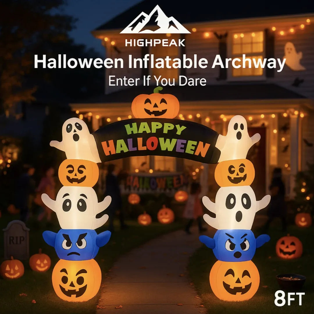 8ft Halloween Inflatable Archway