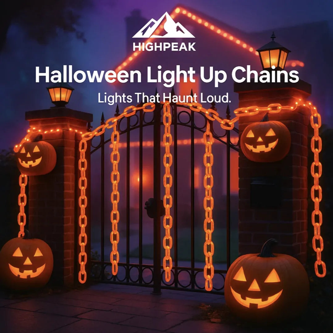 Halloween Light Up Chains Decor