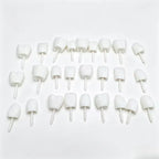 Halloween Pumpkin Teeth Inserts round assortment showing varied tooth shapes and insertion stems