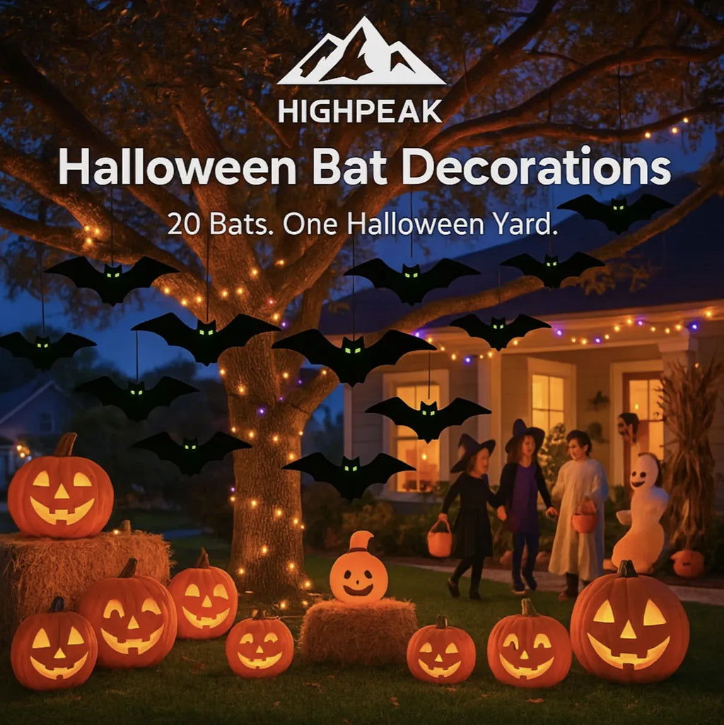 Halloween Bat Decorations (20-Pack)