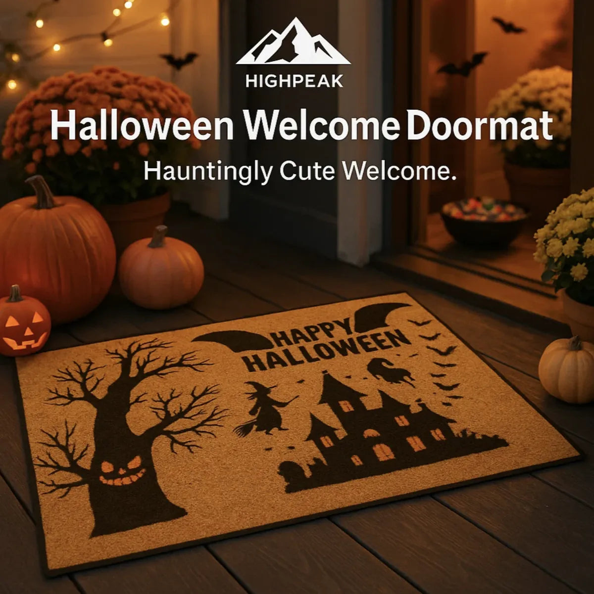 Halloween Welcome Doormat