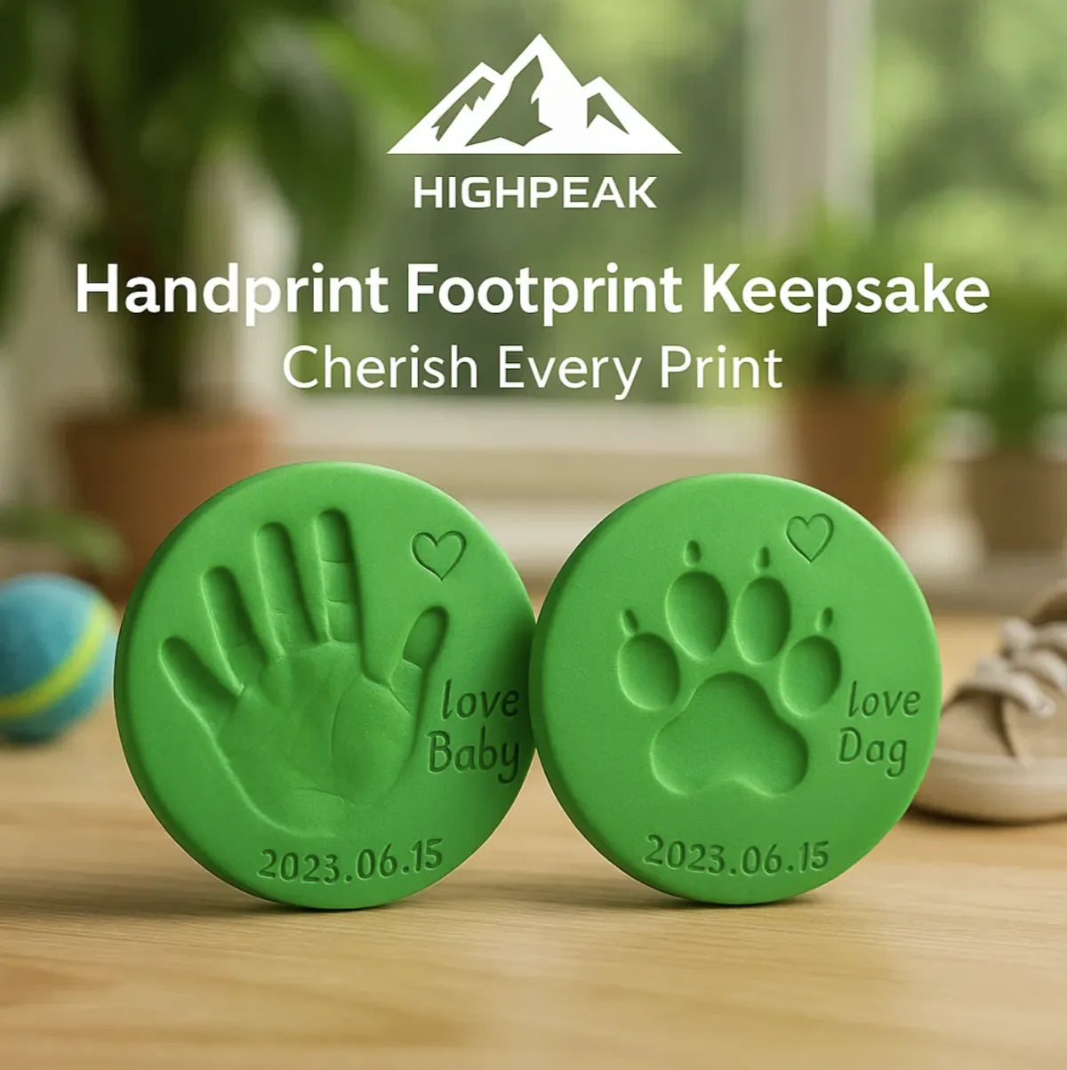 Handprint Footprint Keepsake