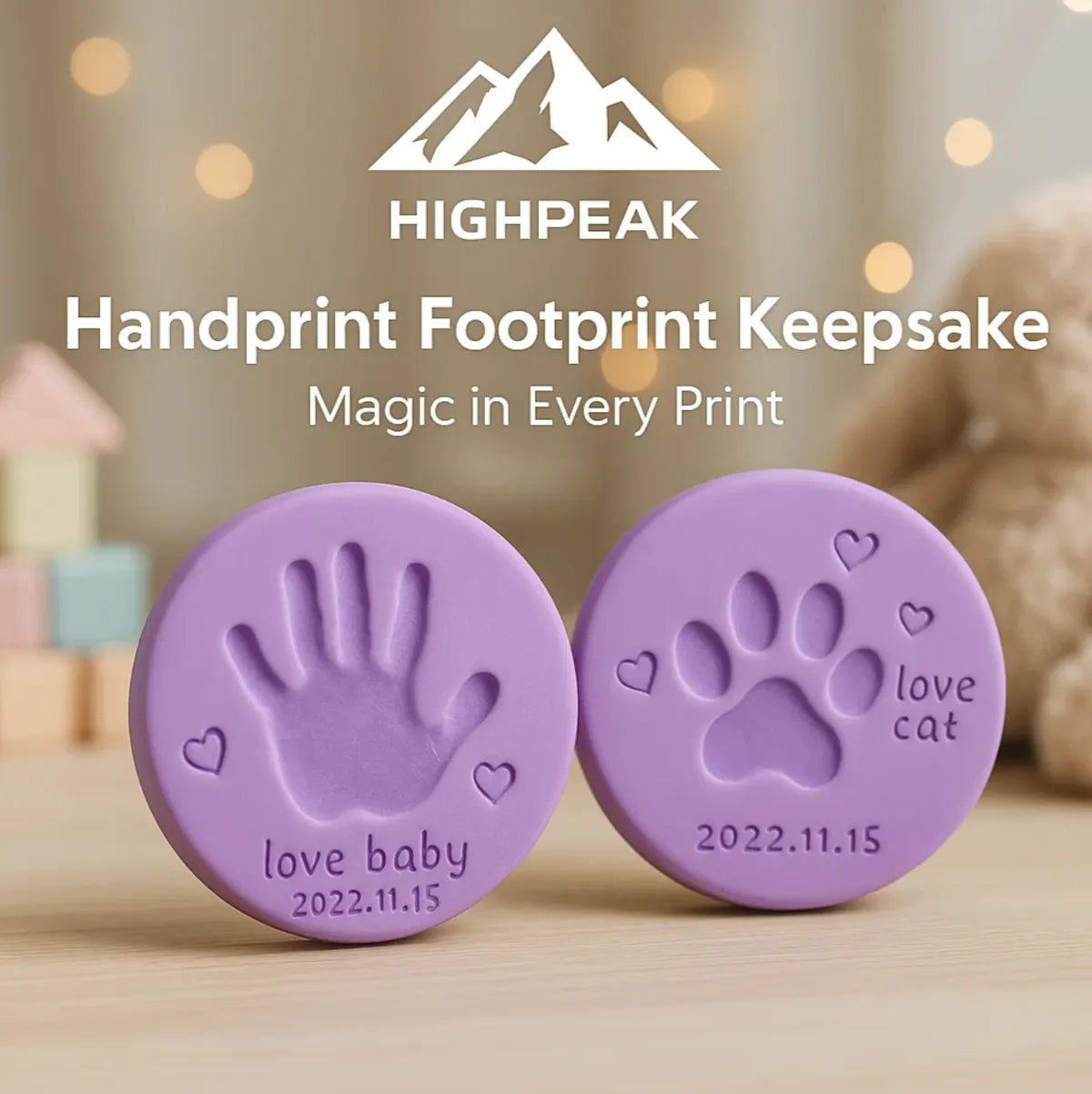 Handprint Footprint Keepsake