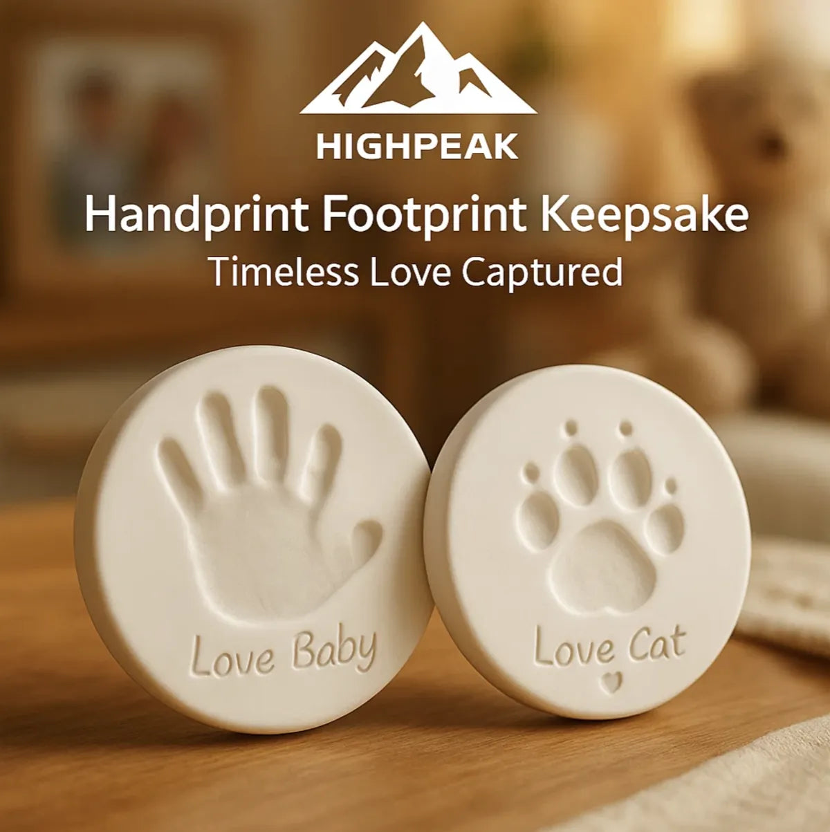 Handprint Footprint Keepsake