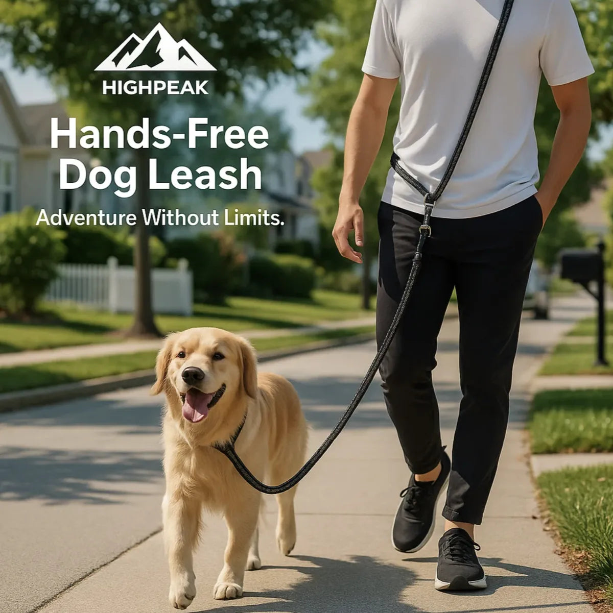 Hands-Free Dog Leash