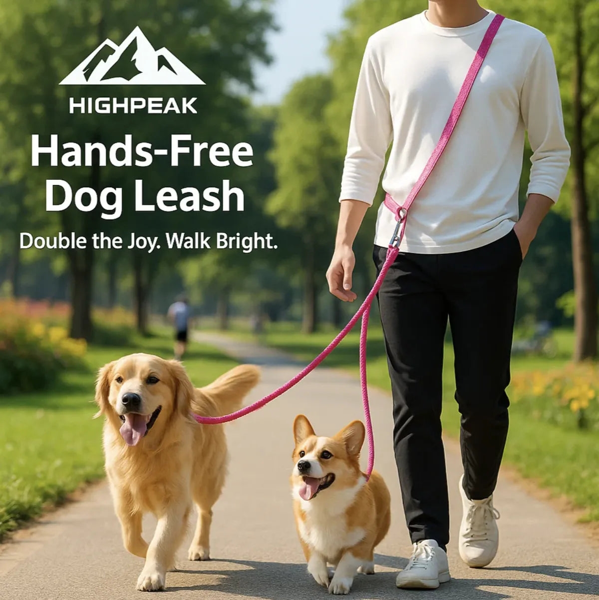 Hands-Free Dog Leash