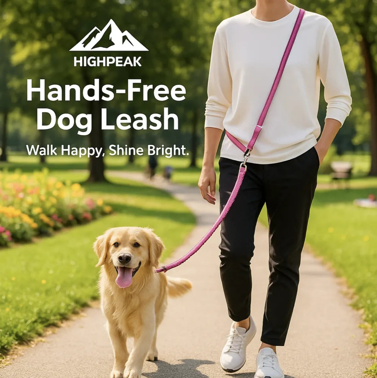 Hands-Free Dog Leash