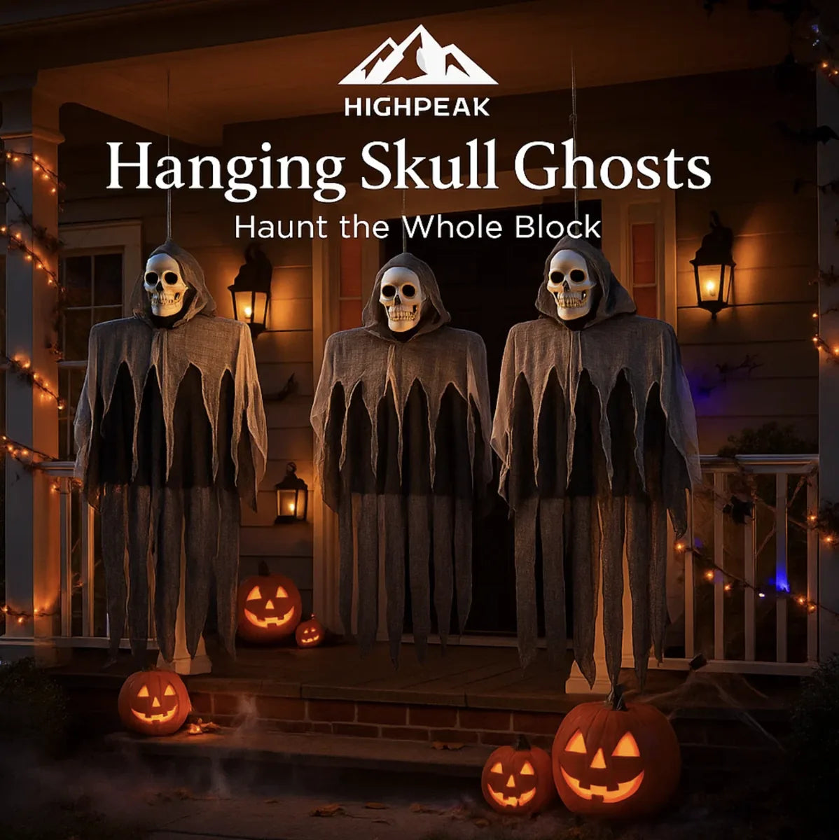 Hanging Skull Ghosts